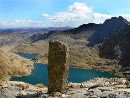 Chockstone down Pyg Track