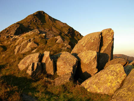 Cnicht with rocks