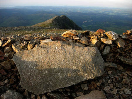 Rock on Moel Siabod