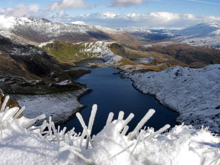 Snow on Watkin Track