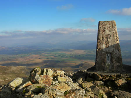Summit of Arenig Fawr