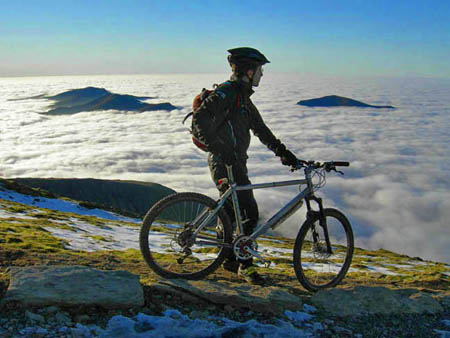 Biking Above the Clouds