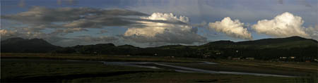 Dusk on Dwyryd estuary