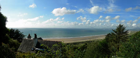 Harlech Beach View